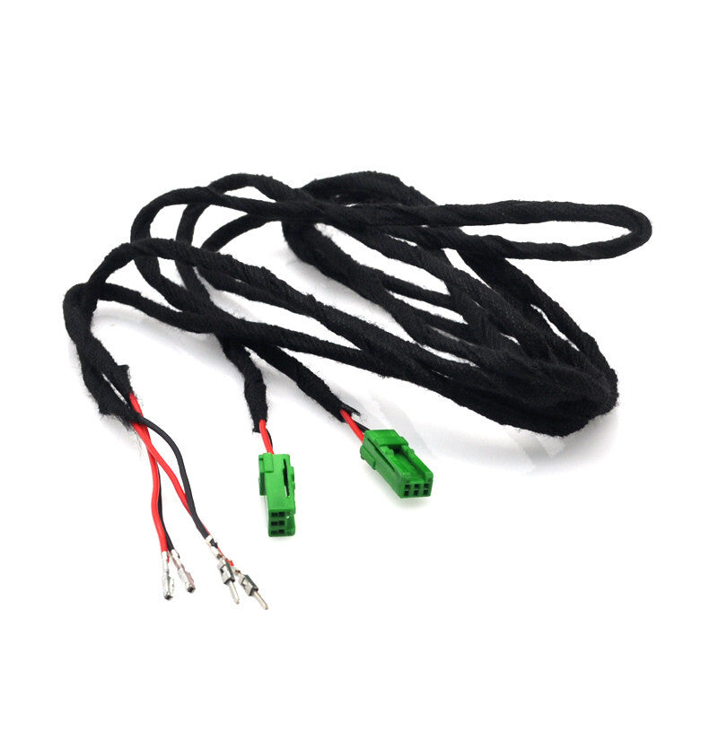 4x Retrofit Door light Cable step courtesy wire for Volvo xc60 xc40 xc90 s90 s60