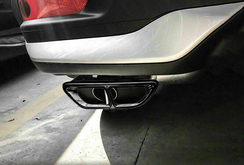 for HONDA CR-V CRV 2020-2022 Black Rear Exhaust Muffler Tip Tail Pipe Frame Trim