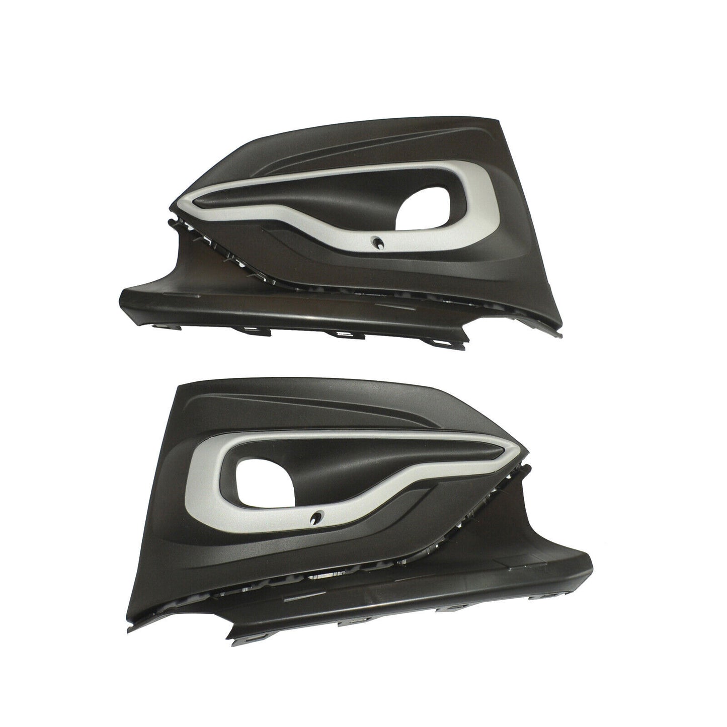 Pair of Fog Light Lamp Bumper Cover Bezel R LH for Ford Focus 2019-2020 Active
