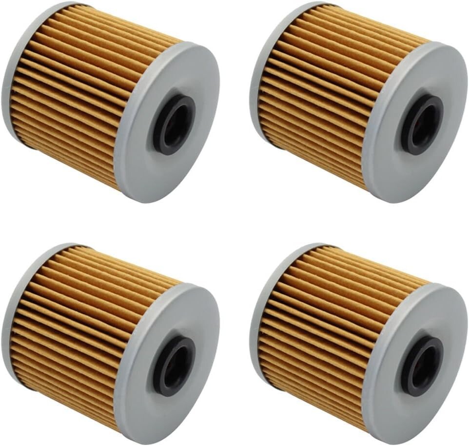 4xOil Filter for KAWASAKI KSF250 KSF 250 MOJAVE 250 1987-2004/KLT250 KLT 250