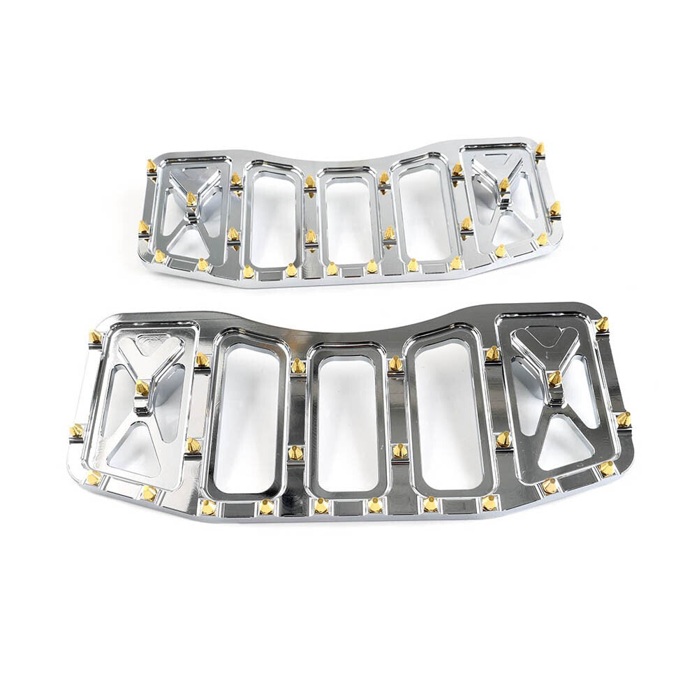 Foot Pegs Floorboards Pedal CNC for Harley Softail Touring Road Glide Trike Dyna