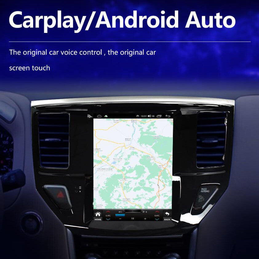 Compatible with for Nissan Pathfinder 2012-2023 Android 11 Radio for Tesla Vertical Screen Car GPS