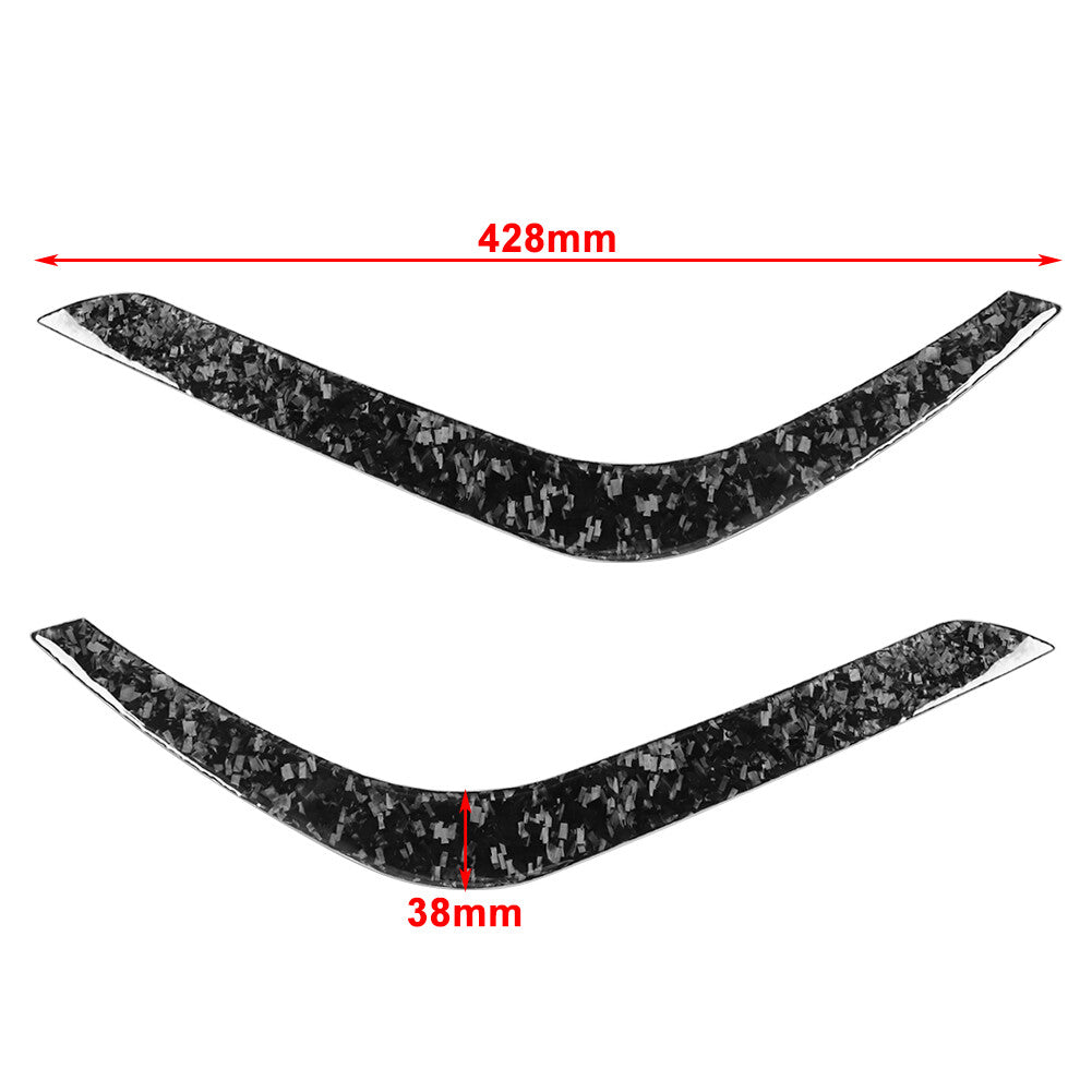 Headlight Eyebrow Eyelid Cover for Toyota Tundra 2014-2021