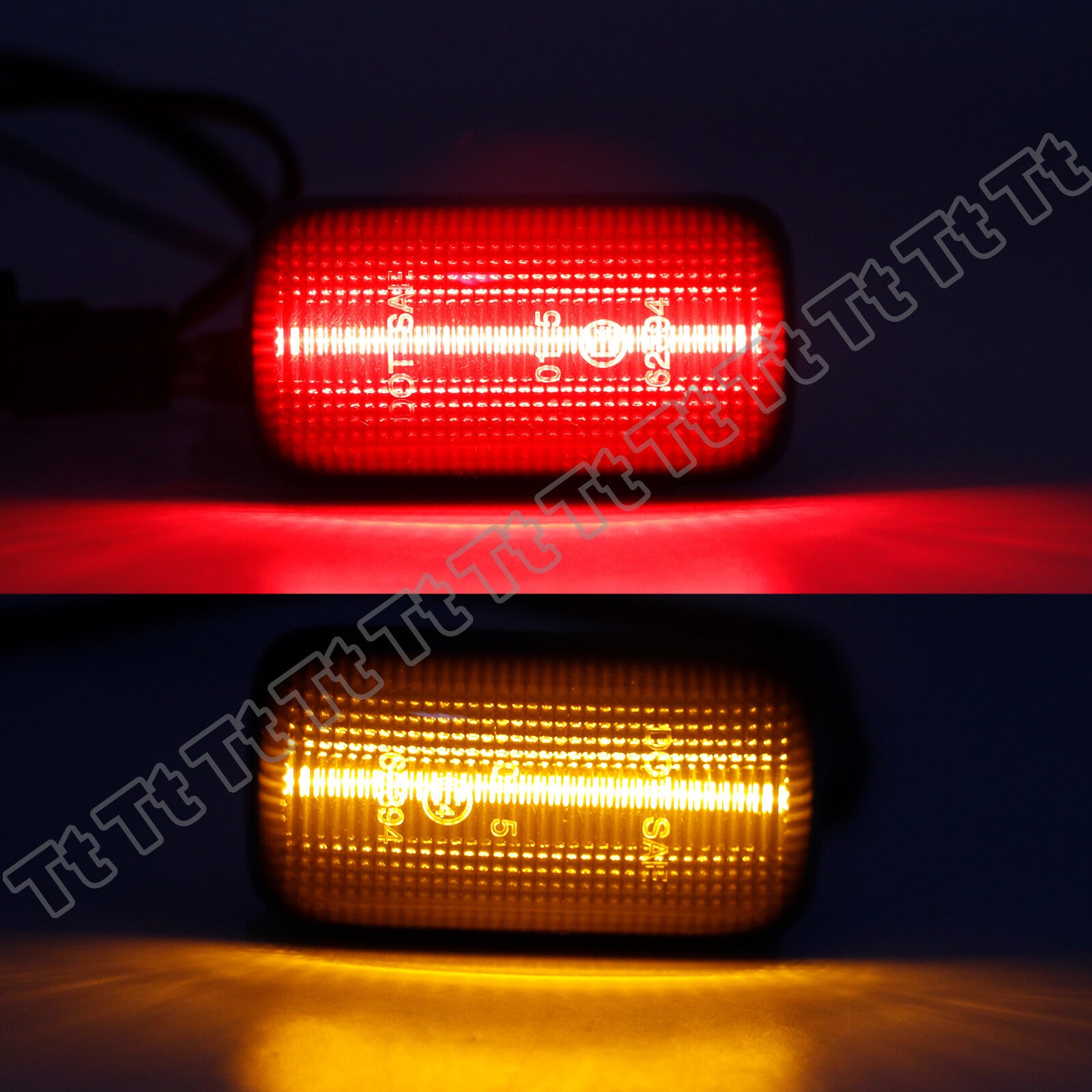 Suitable for 15-23 for Chevrolet Silverado for GMC for Sierra 3500HD dual fender side marker lights