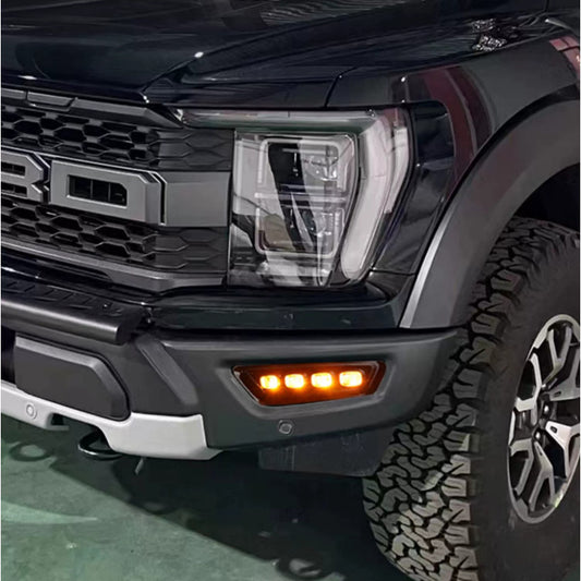 LED DRL Daytime Running Light Kit with Fog Lights for Ford F-150 (F-150 2021-2023)