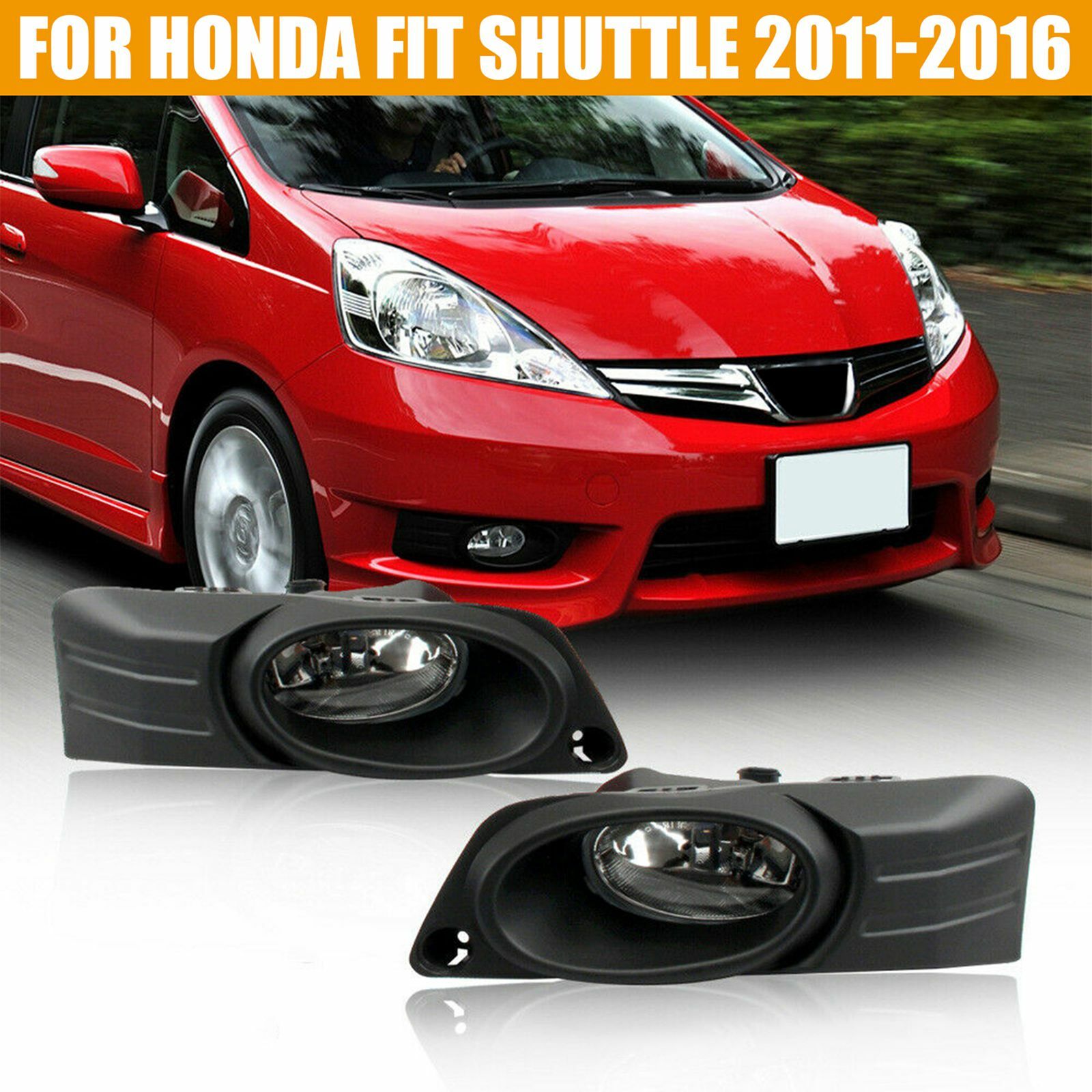 Front fog light assembly kit for Honda Sport 2012 - 2013 (AT-)