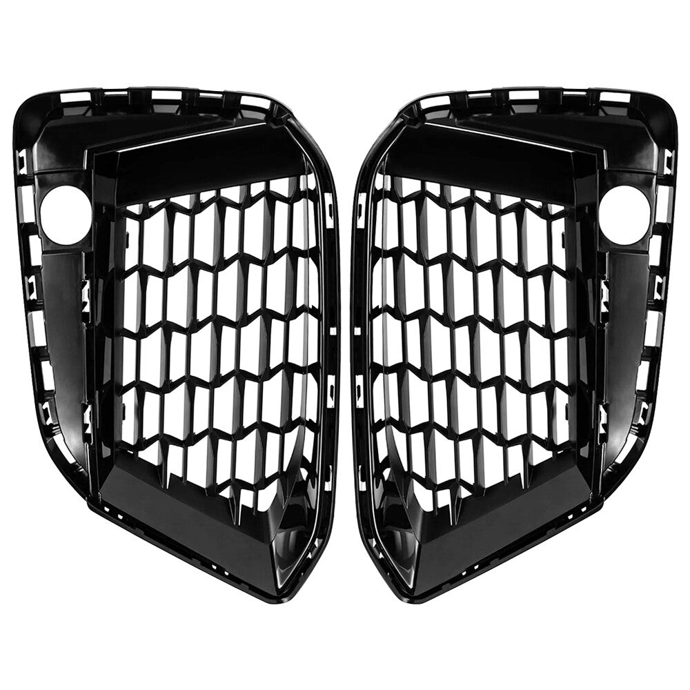 2Pcs Front Left+Right Bumper Lower Bezel Grille For 5' G30 G31 M-Sport 2021-2023