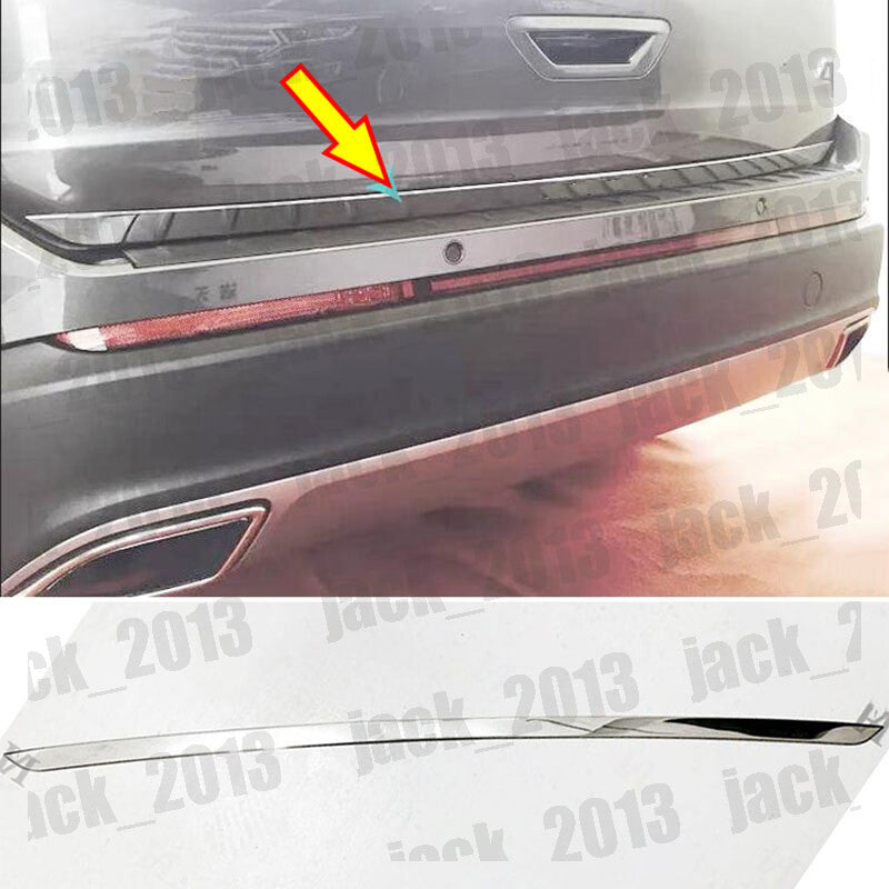 for Ford Edge 2015-2018 STAINLESS REAR TRUNK TAIL GATE DOOR LID COVER TRIM 1pcs
