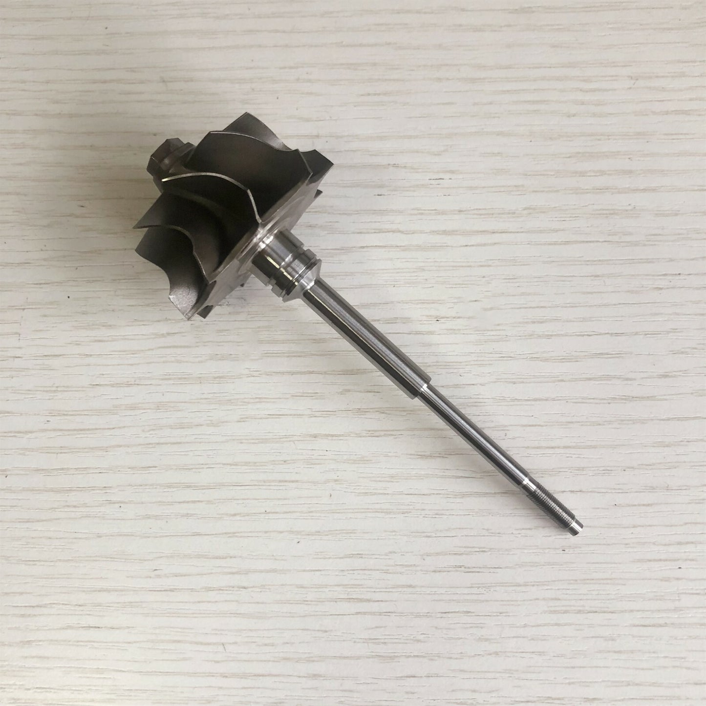 K04 42/50mm 9-blade turbine axle/turbine shaft 6.5mm tip height