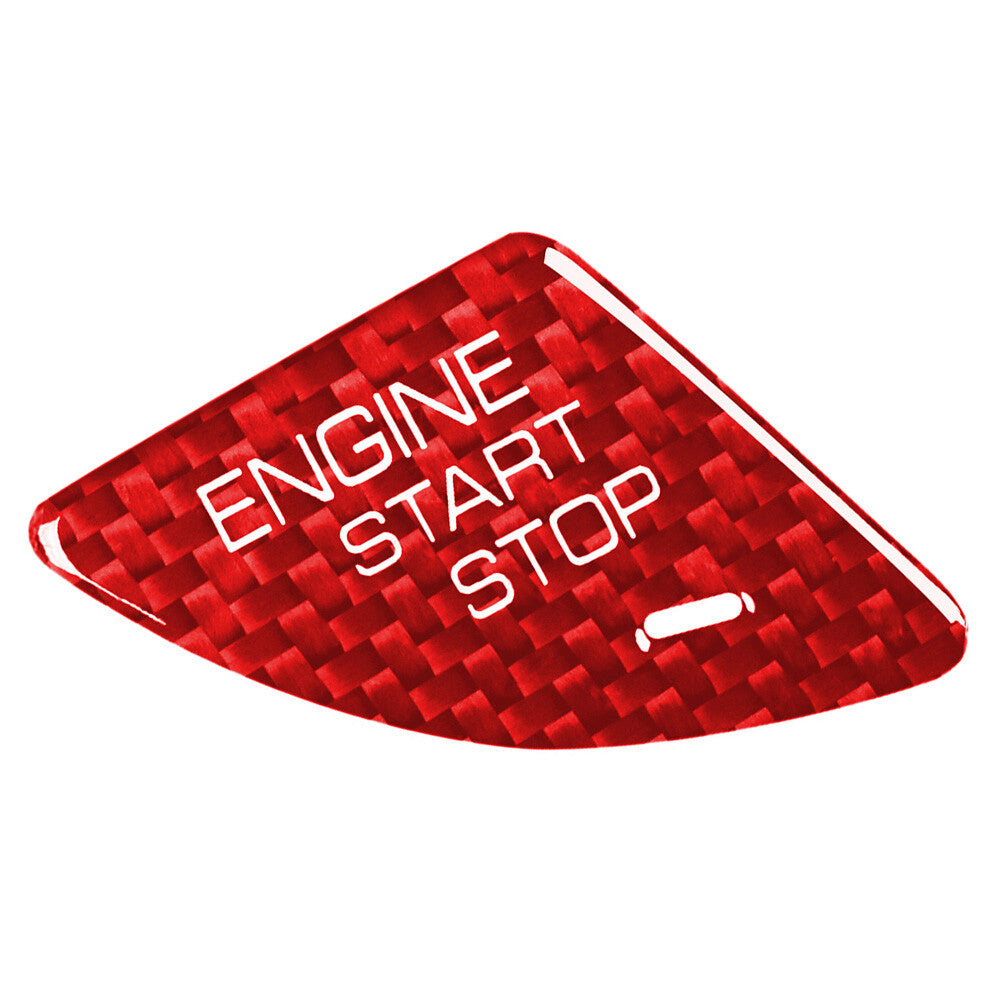 Motor Start Stop Button Trim Auto F¨¹r for Cadillac ATS 2013-2019 ATS-L 2014-2019 Rot