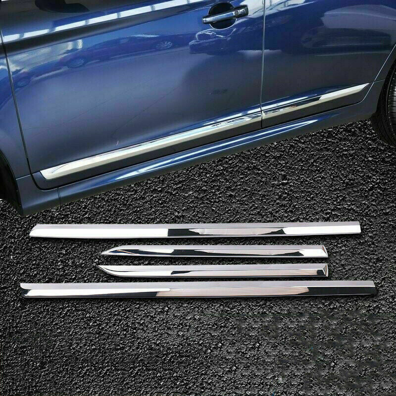 for Volvo XC60 2014-2017 Chrome Side Door Body Molding Cover Anti-collision Trim