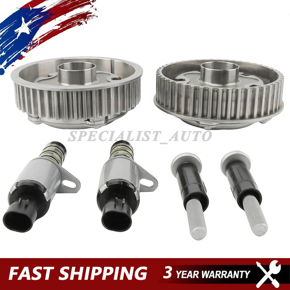 2-pack for Chevrolet for Cruze Sonic L4 DOHC Camshaft Adjusters (Intake and Exhaust)