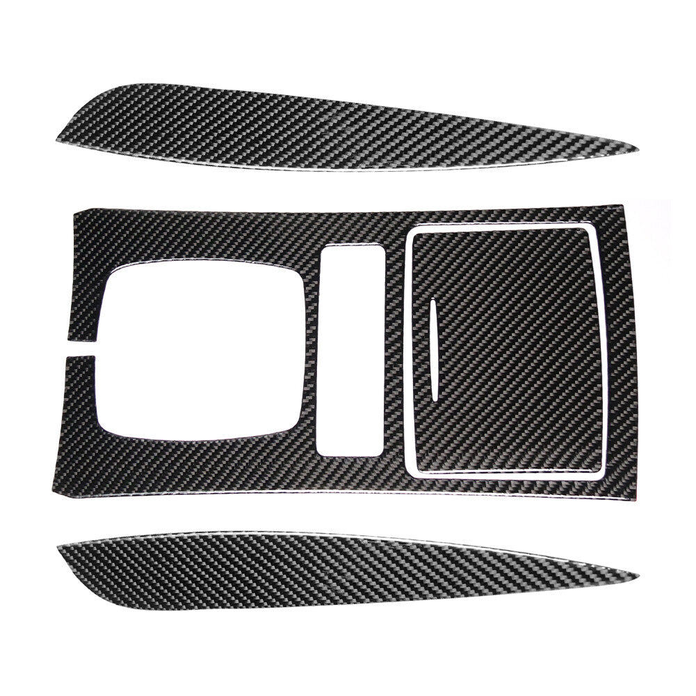 4Pcs Carbon Fiber Gear Shift Panel Cover Trim for Infiniti FX 2009-13/QX70 14-17