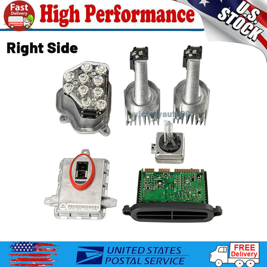 Xenon ballast bulb LED module diode kit for right-hand drive for BMW 5 Series 528i 535i 2011-2013