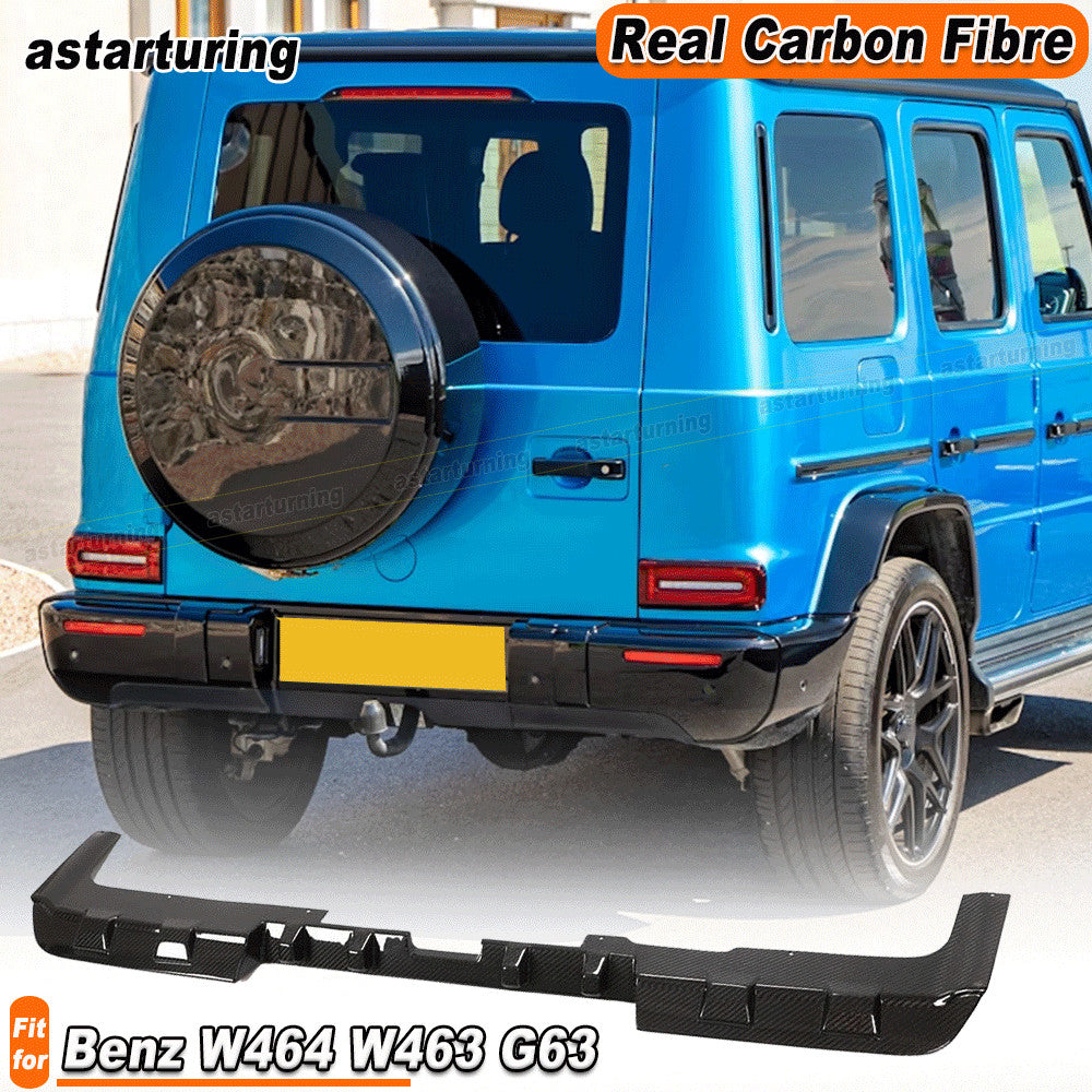 for Mercedes-Benz W464 W463 G63 AMG 2019-23 DRY CARBON Rear Bumper Diffuser Lip