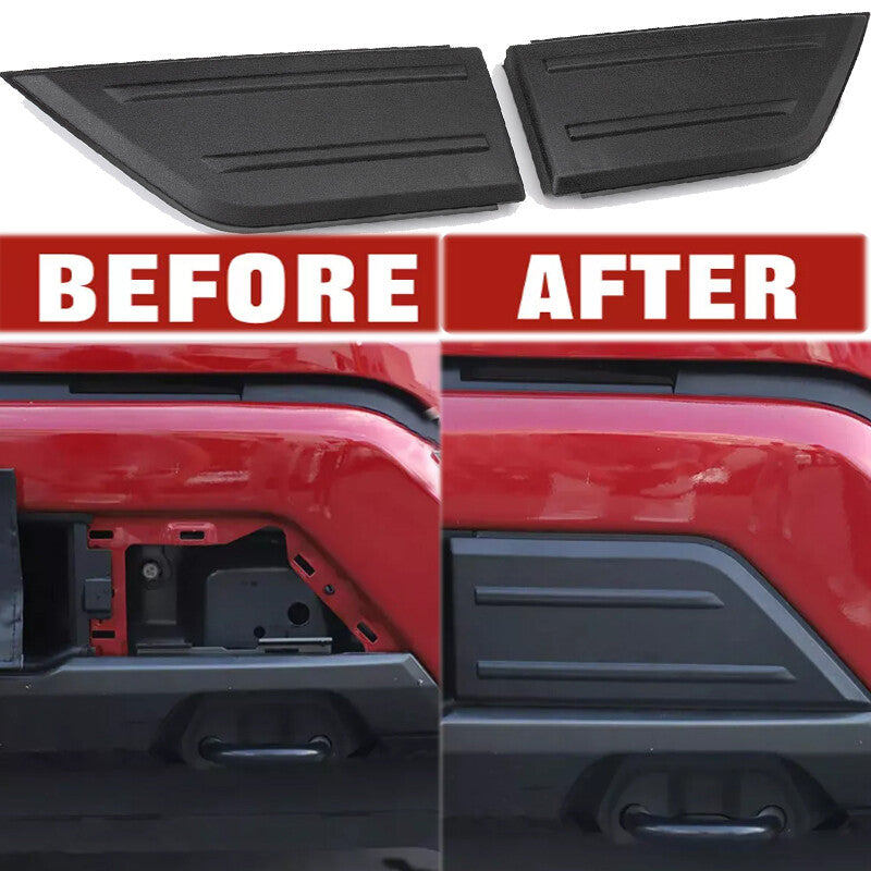 2x Front Bumper Corner Cover Trim For 2021 for Ford F150 F-150 Black Left+Right New