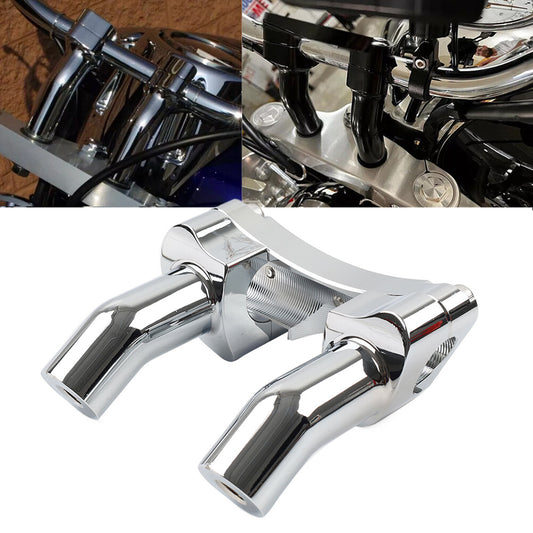 3.5 Handlebar Riser  Top Clamp Fit for Harley Fat Boy Heritage Softail FXST FLSTN