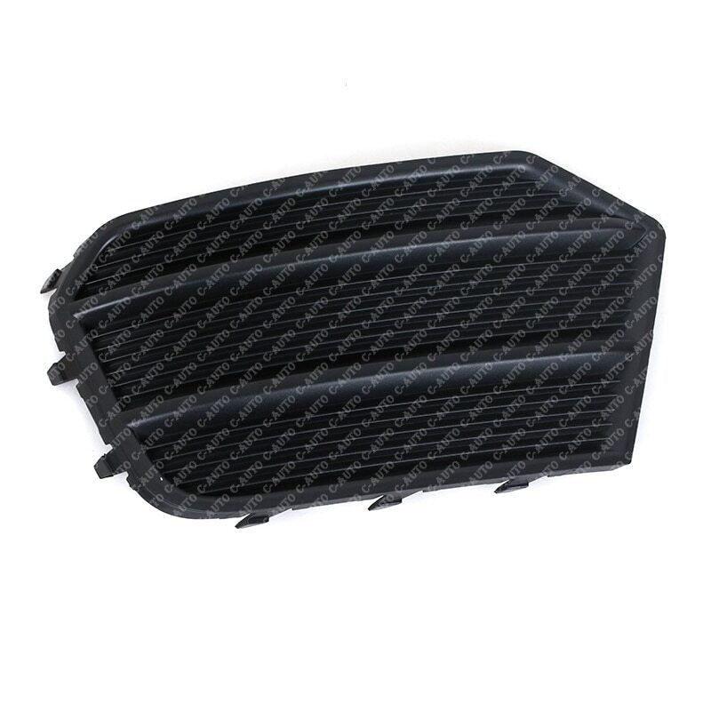 Pair Bumper Grille Fog Light Grille Bezel Fog Light Cover for Audi Q3 2016-2017