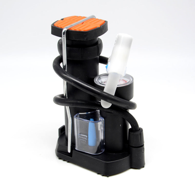 Motorcycle Pedal Cycling Wheel Pump Tyre Tire Inflator Inflating Portable Tool