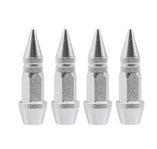 1-Pack Logo Badge Stickers Quattro Side Fender Rear Badge Silver for Audi