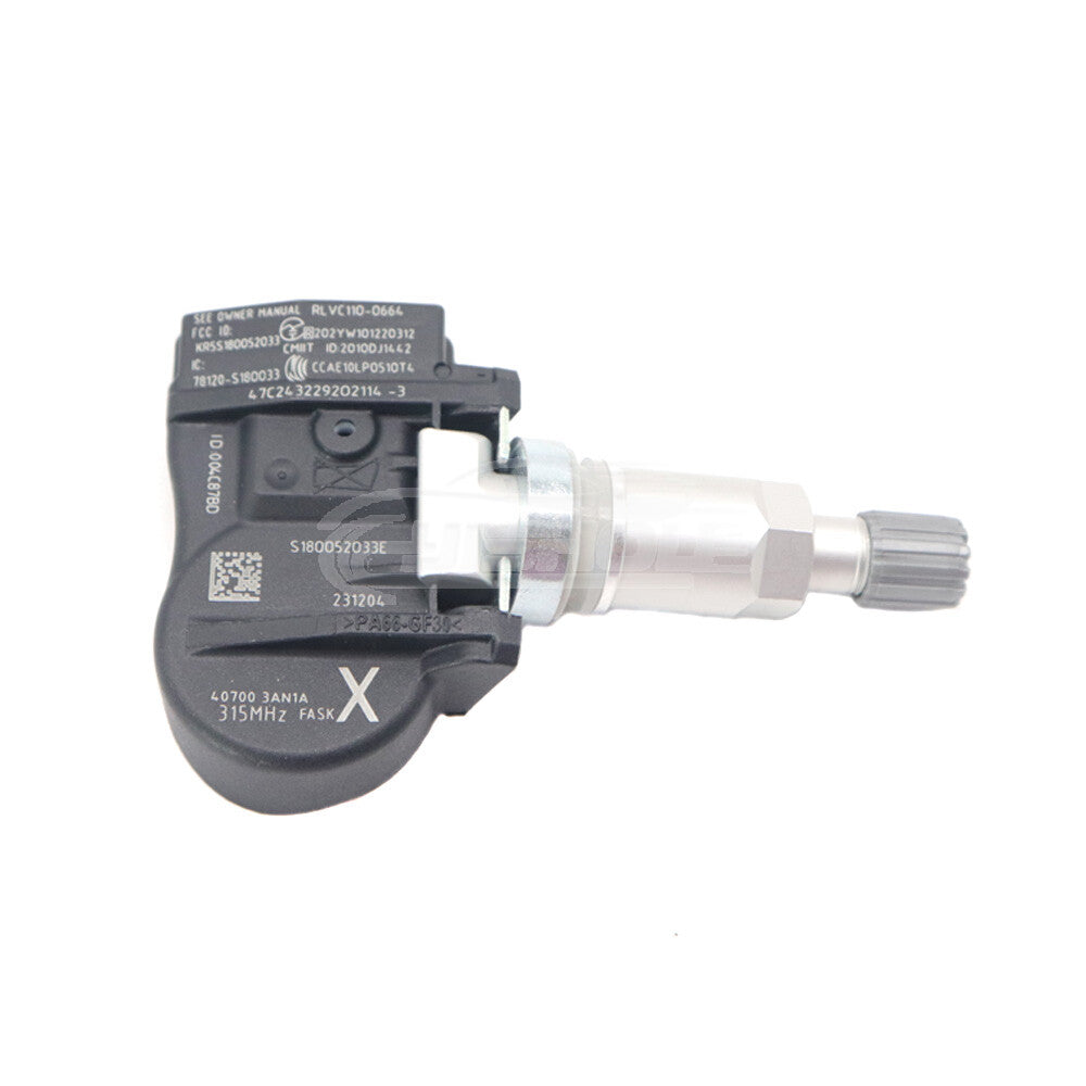 1 x 40700-3AN1A new TPMS Tire Pressure Sensor for Nissan Leaf Sentra Versa 315MHz