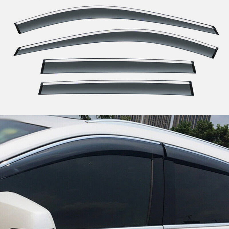 for Cadillac XT6 2020-2024 Car Window Wind Visors Sun Rain Guard Vent Deflectors