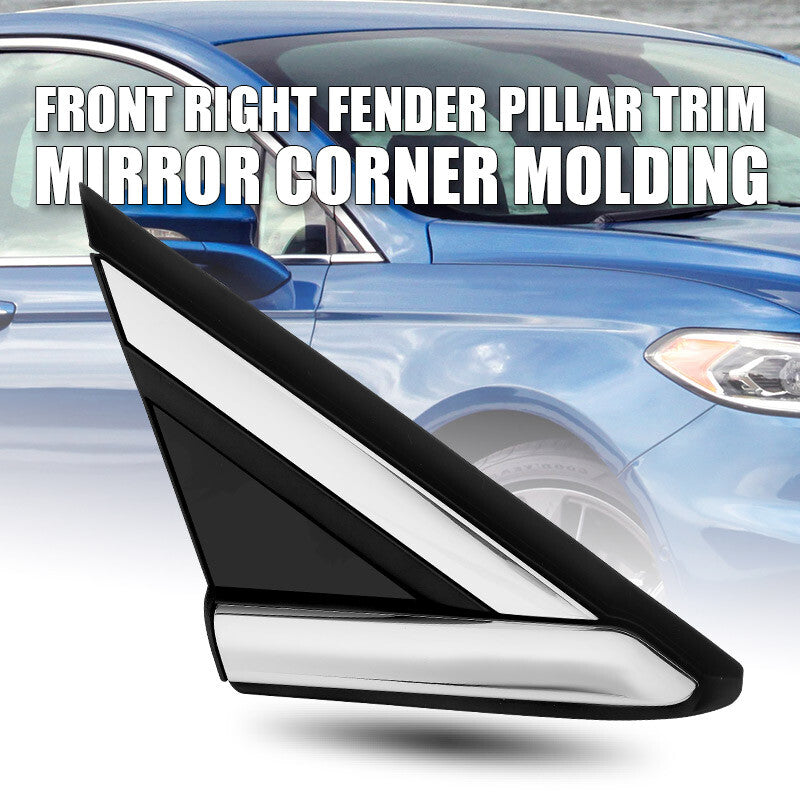 Right Passenger Side Fender Corner Trim Molding Fit for 2013-2018 for Ford Fusion