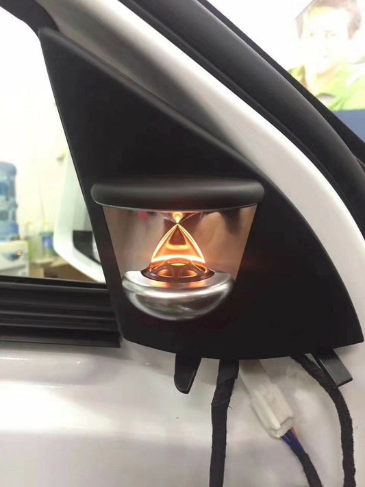 12 color Illuminated speaker tweeter sand clock style for Mercedes W166 GLE X166