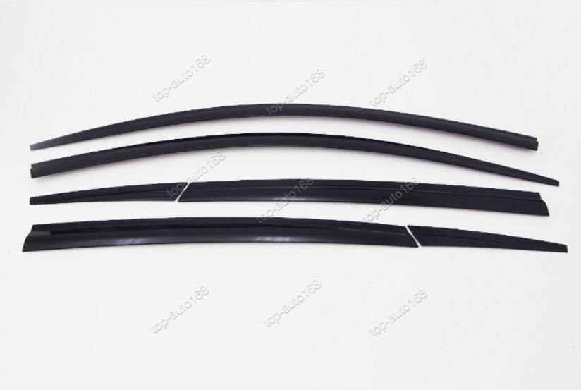 For Discovery Sport 2015-2024 Black Window Vent Visor Sun Rain Deflector Guard