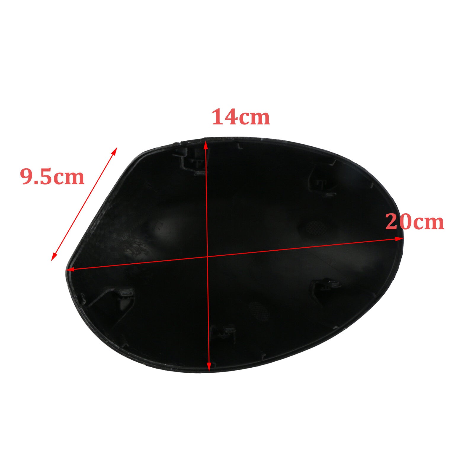 Dual carbon fiber door mirror caps for Mini Cooper R55 R56 R57 R58 R60