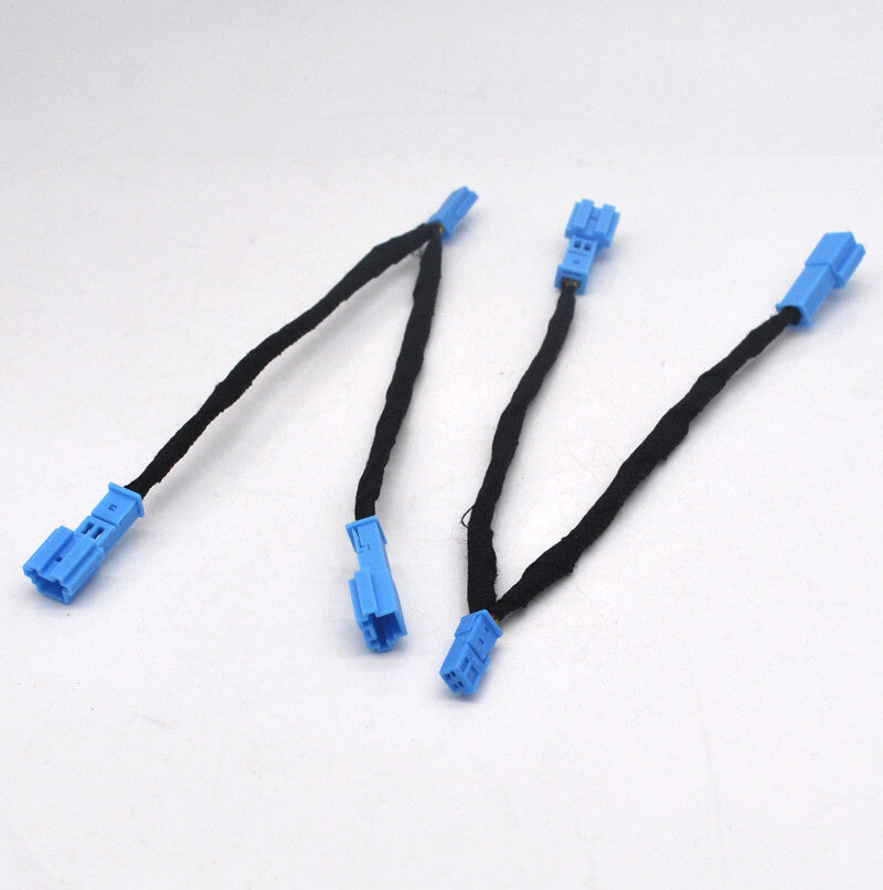 for BMW f10 f11 f20 f30 f32 1 3 5 ser SPEAKER 2x ADAPTER PLUGS CABLE Y splitter
