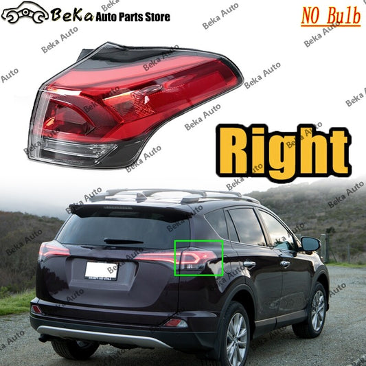 1 piece for Toyota RAV4 2016 2017 2018 right outer halogen taillight (without bulb)