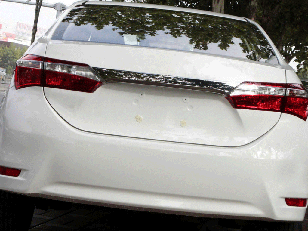 Chrome Rear Trunk Tailgate Lid Molding Cover Trim for Toyota for Corolla 2014-2018