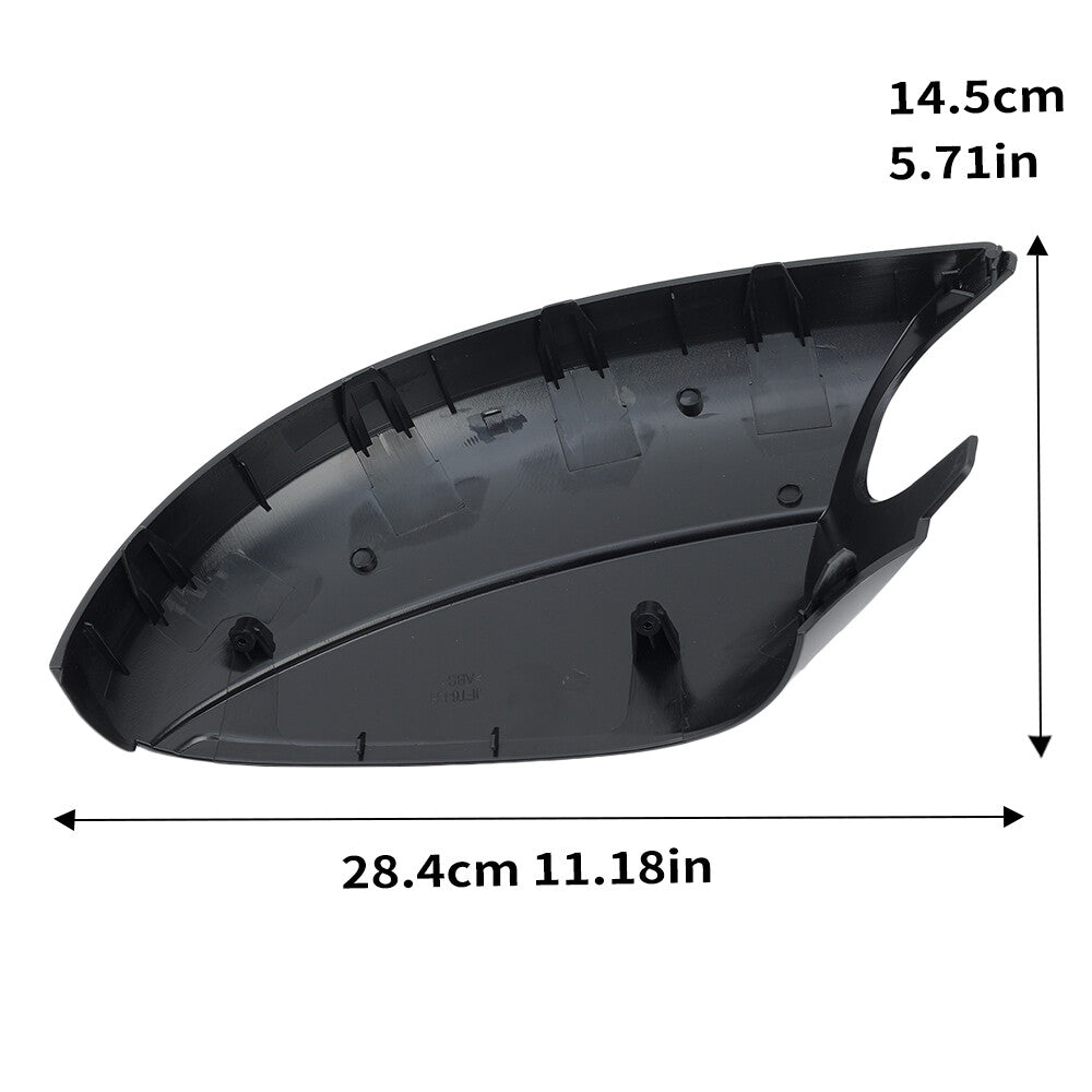 2¡Á F¨¹r for VW T5 T6 Transporter Amarok 10-20 Spiegelkappe Au?enspiegel L+R Schwarz
