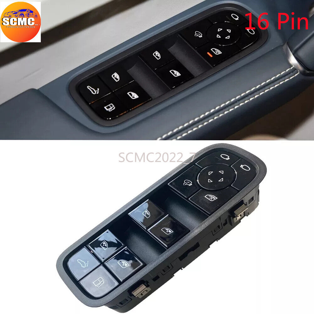 Left Driver Master Power Window Switch for Porsche for Cayenne for Panamera E-Hybrid