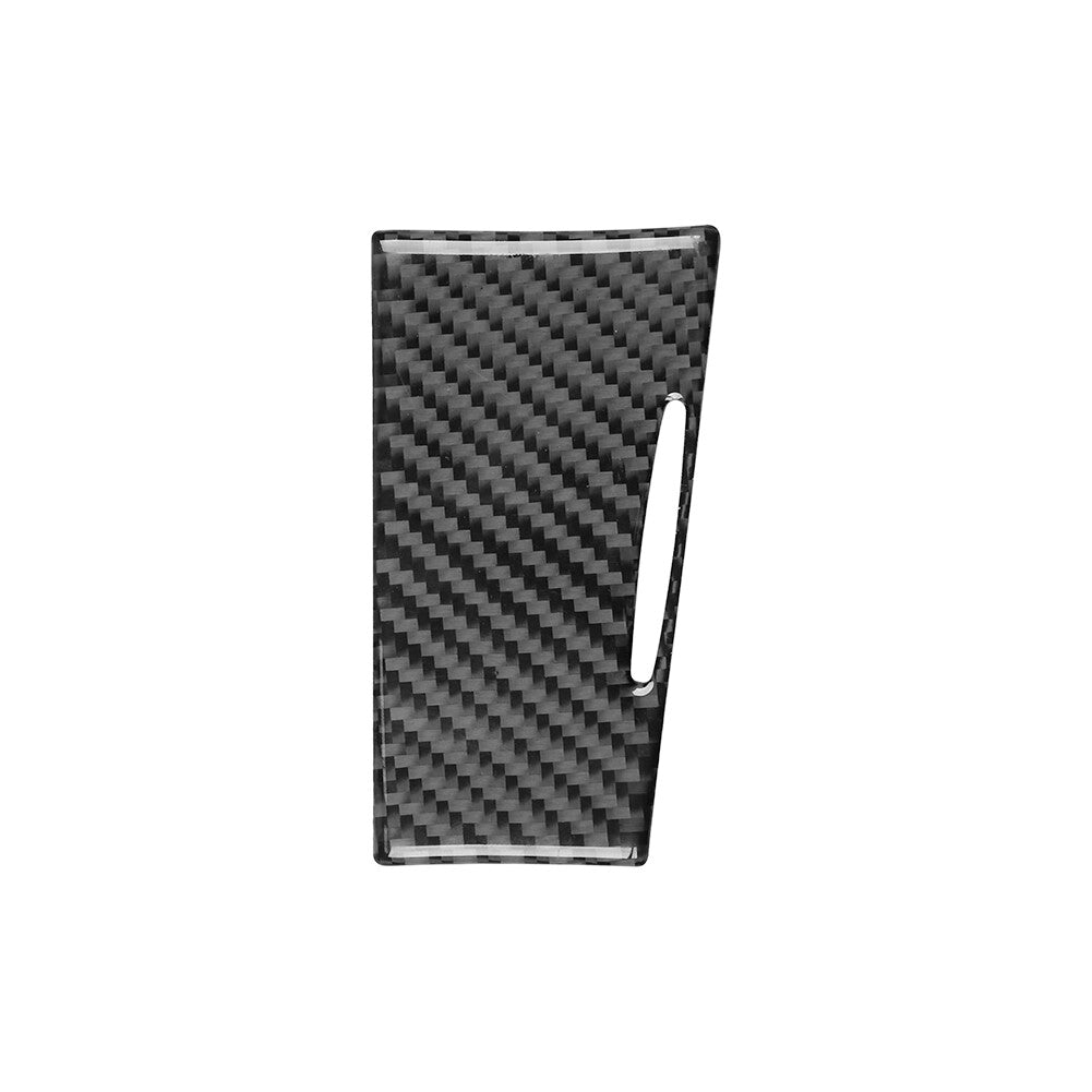 Carbon fiber interior ashtray panel cover trim for Lexus CT200h 2011-2017