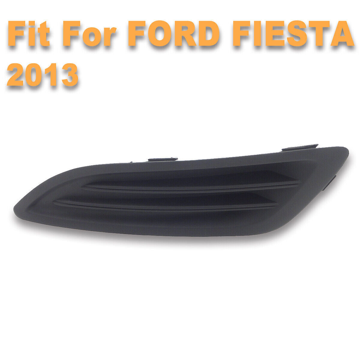 Left Front Bumper Fog Light Lamp Grille Cover Bezel for Ford Fiesta 2013-2015