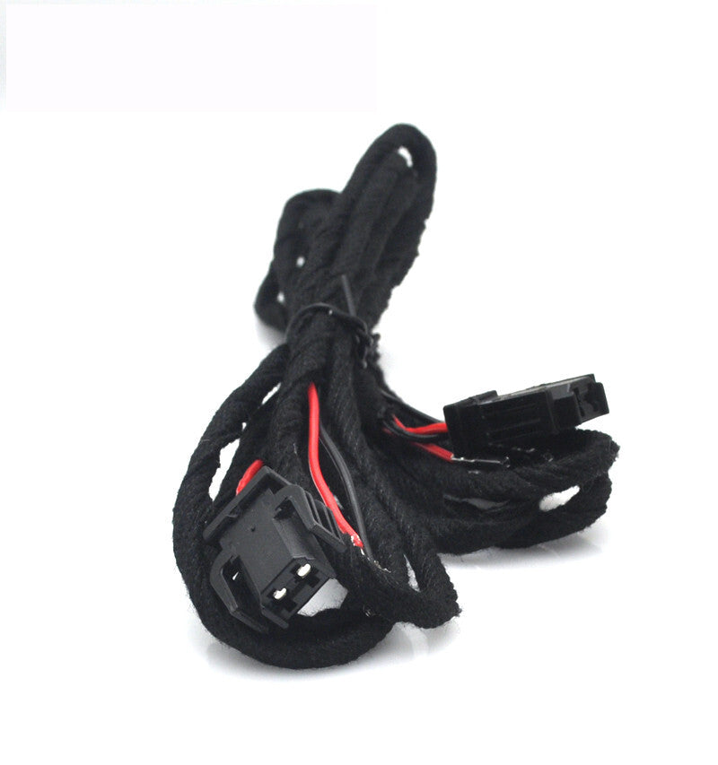 2x Retrofit Door waring light Cable harness for Audi A4 B8 A6 A3 8p 8v q7 A7 q7
