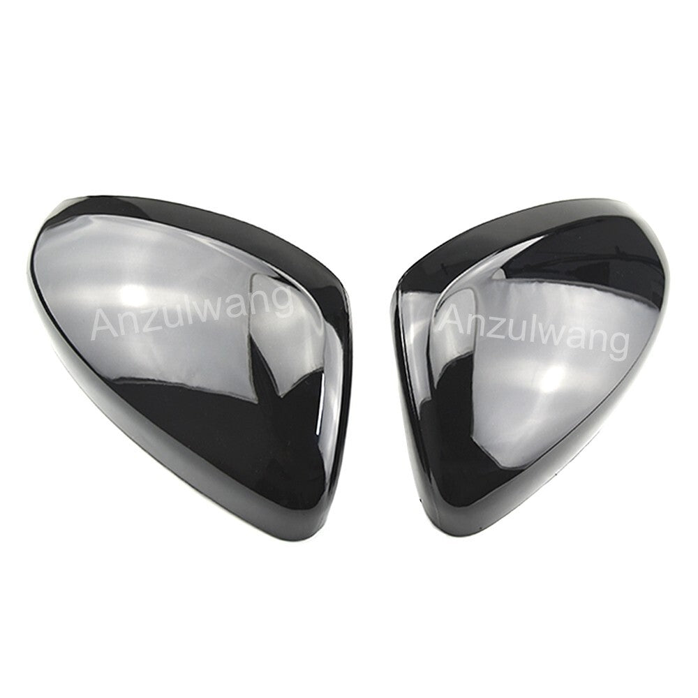2Pcs Rearview Mirror Cover Trims Car for Peugeot 2008 208 2012-2018 Replacement