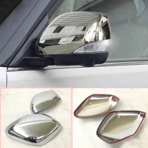 2014-2021 for INFINITI QX80 QX56 ABS Chrome OutSide Door Mirror Wing Cover Trim