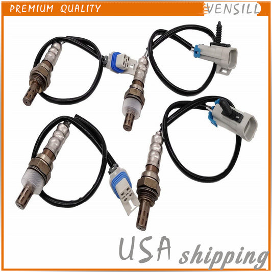 4pcs Oxygen Sensor for Chevrolet Silverado Tahoe Avalanche for GMC for Yukon for Cadillac