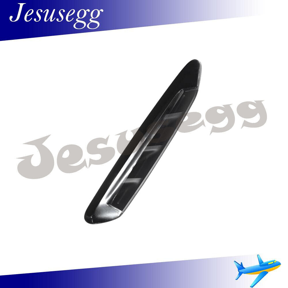 Right Side Fender Vent Air Wing Cover Trim for BMW X3 X4 18 19 20 21 22 Black