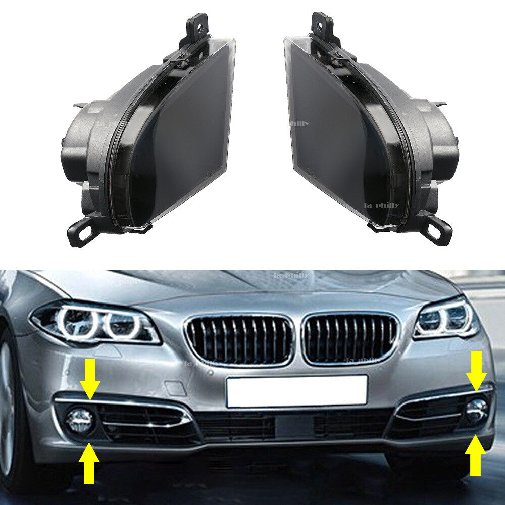 2X Front Bumper Fog Lamp L+R for BMW 5 Series 528i 550i 535xi 535i E60 2008-2010