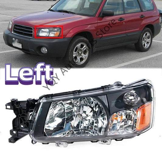 1Pcs Halogen Headlight Lamp Without bulb Left for Subaru Forester 2003-2004