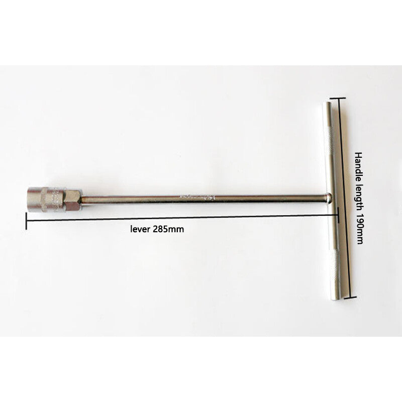 1-piece 11mm metric T-handle 45 steel socket wrench tool set suitable for cars and motorcycles.