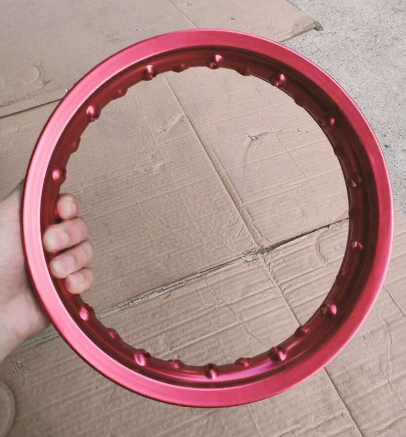 1pc 28H 1.40x10 Red Alloy Rim For CRF50 XR50 KLX110 Pit Dirt Bikes 50cc 110cc