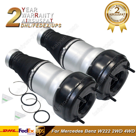 2x for Mercedes W222 S500 S550 for Maybach 2WD 4WD Front Air Suspension Spring Bags