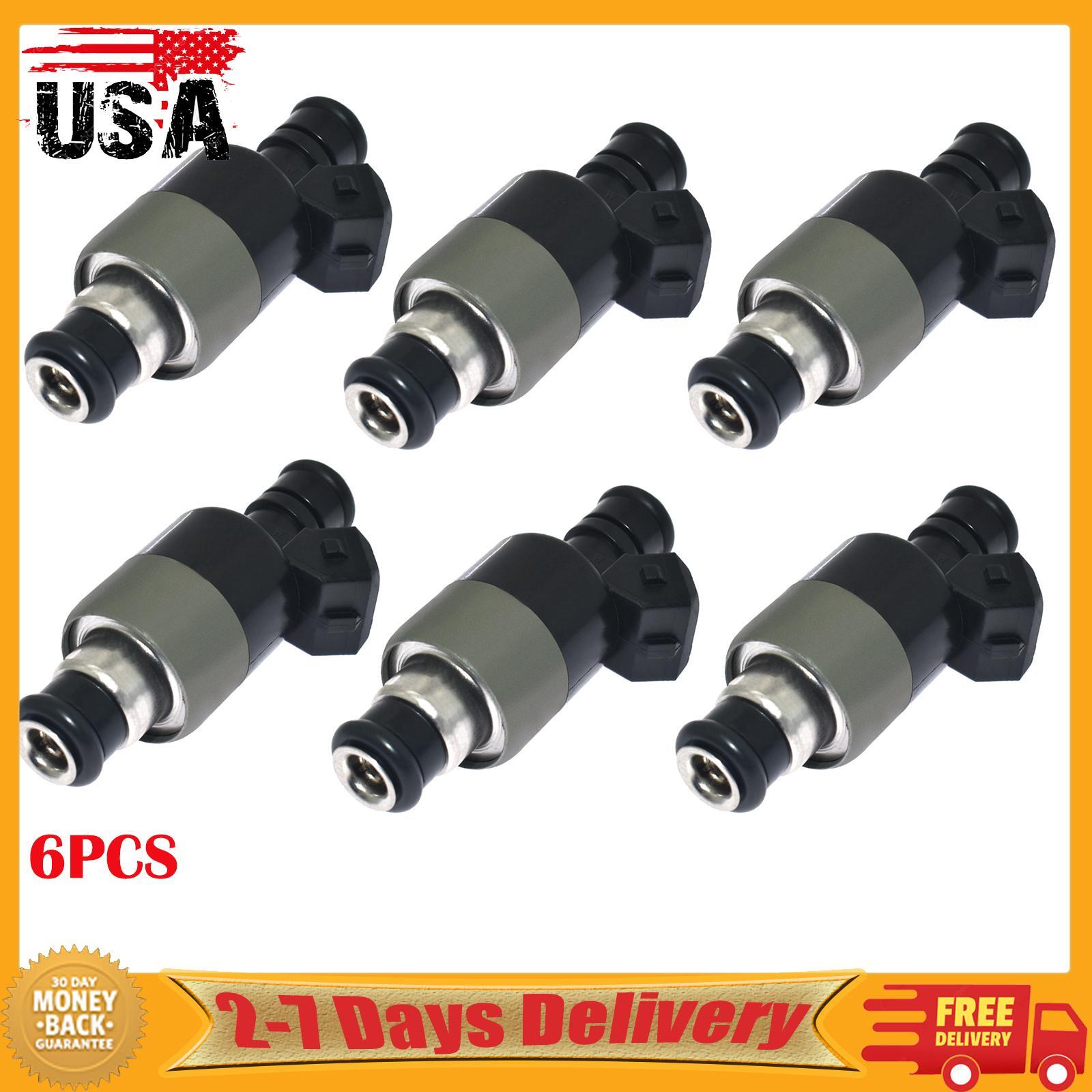 6x Fuel Injector 17103677 For 1999-2002 Lanos Cielo for Corsa 1.5L 1.6L