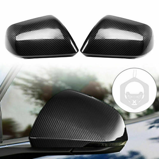 Carbon Fiber Side Mirror Covers for FORD 2015-2020 for MUSTANG W/O LED SIGNAL