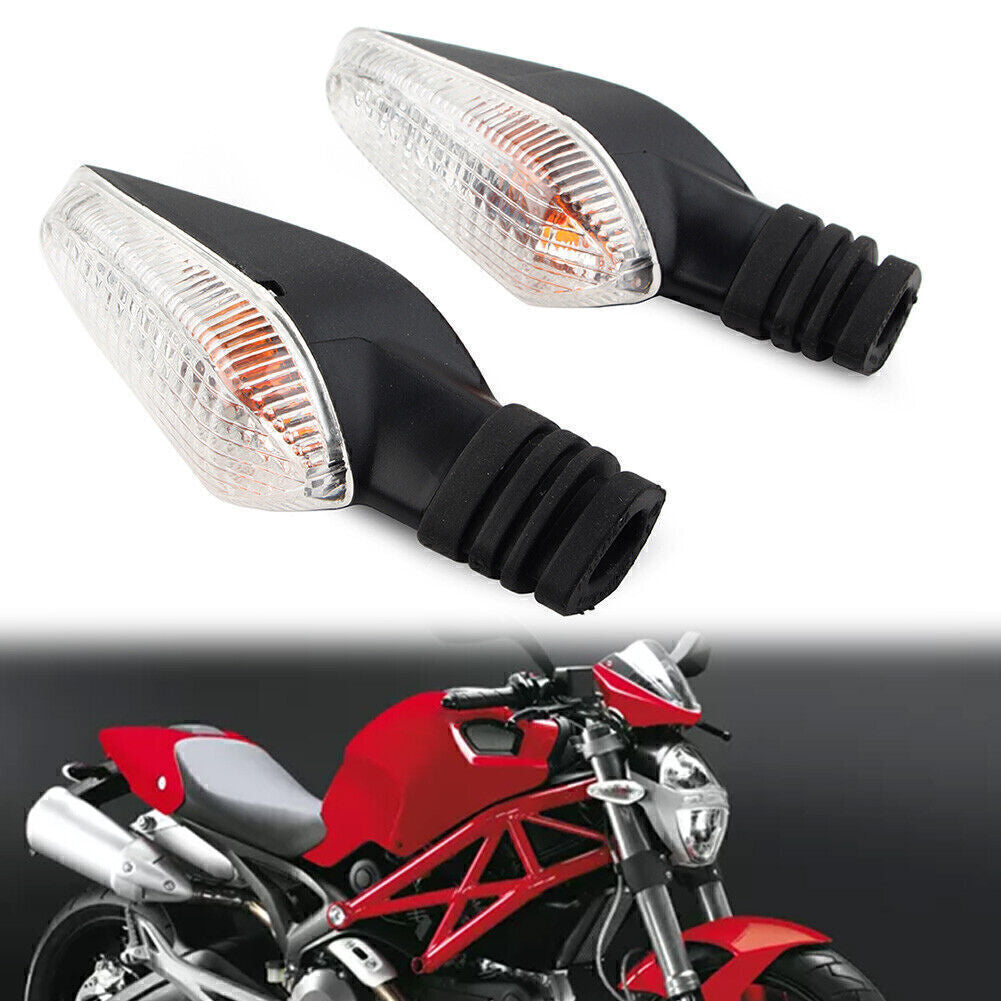 Motorcycle Turning Signal Lamp Light Fit for DUCATI Monster 695 696 796 797 Clear